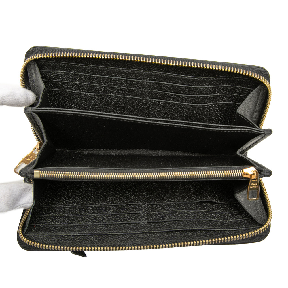 Pre-Loved Louis Vuitton Bicolor Monogram Empreinte Giant Zippy Wallet - Picture 4 of 7